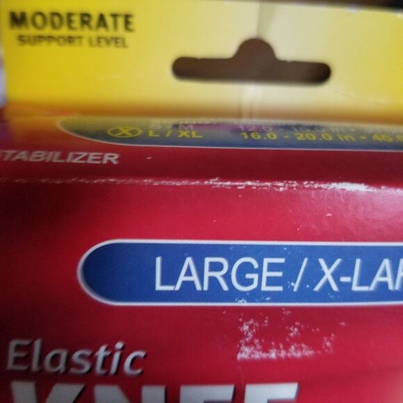 Mueller sport care knee moderate support elastic knee stabilizer size large nib - Picture 6 of 8